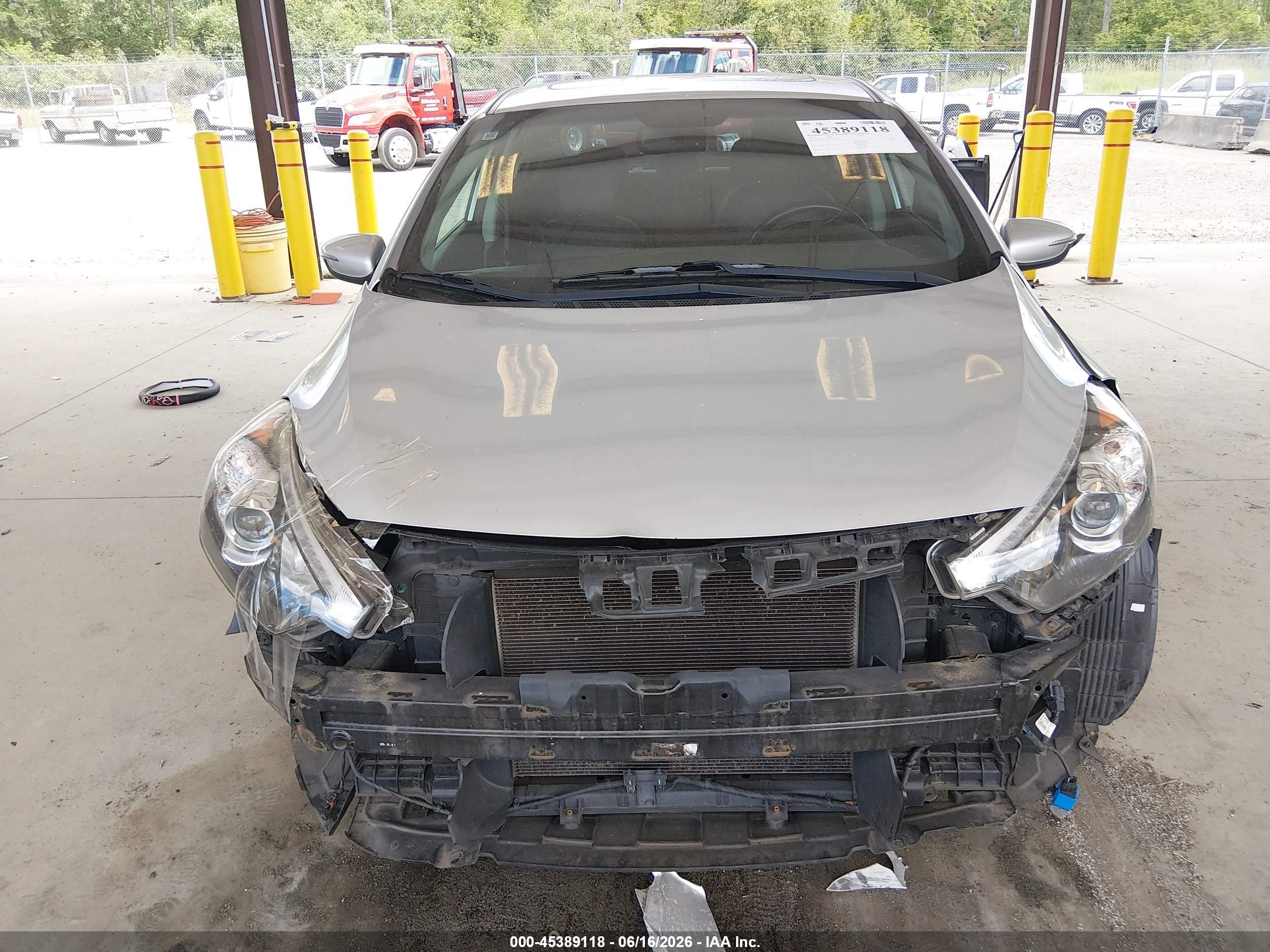 2015 Kia Forte Ex Silver vin: KNAFZ4A80F5373561