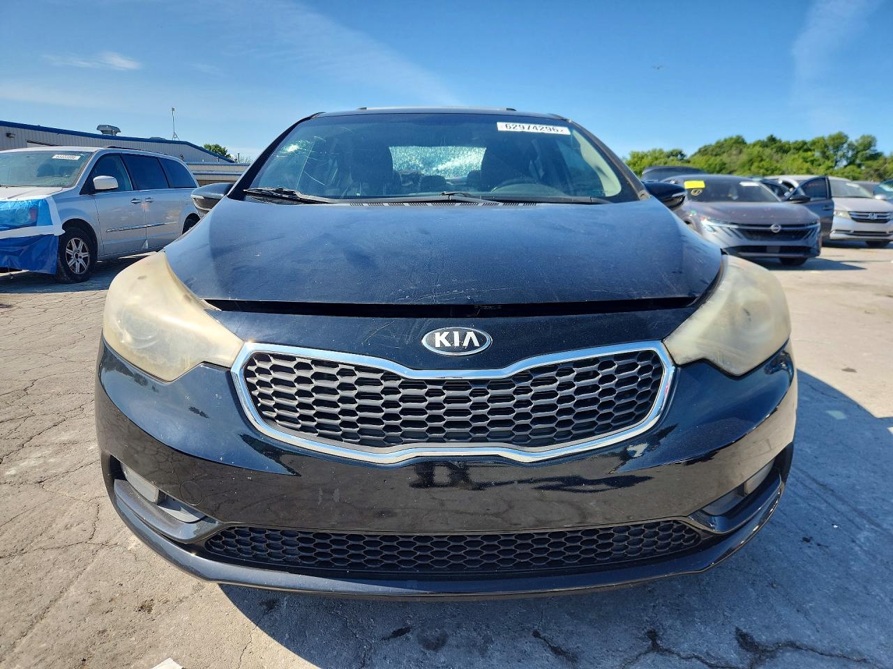 2014 Kia Forte Ex Black vin: KNAFZ4A81E5155465