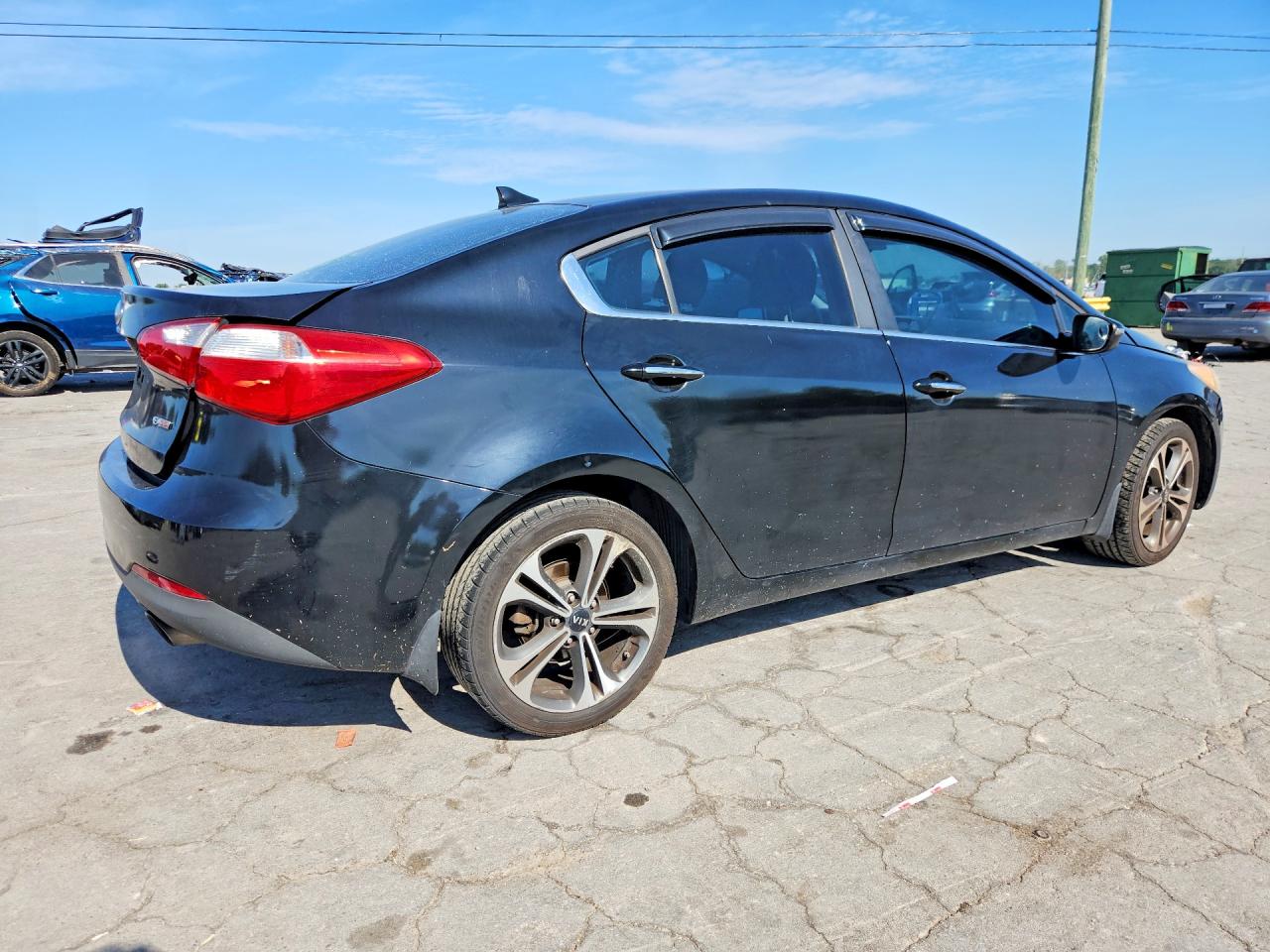 2014 Kia Forte Ex Black vin: KNAFZ4A81E5155465