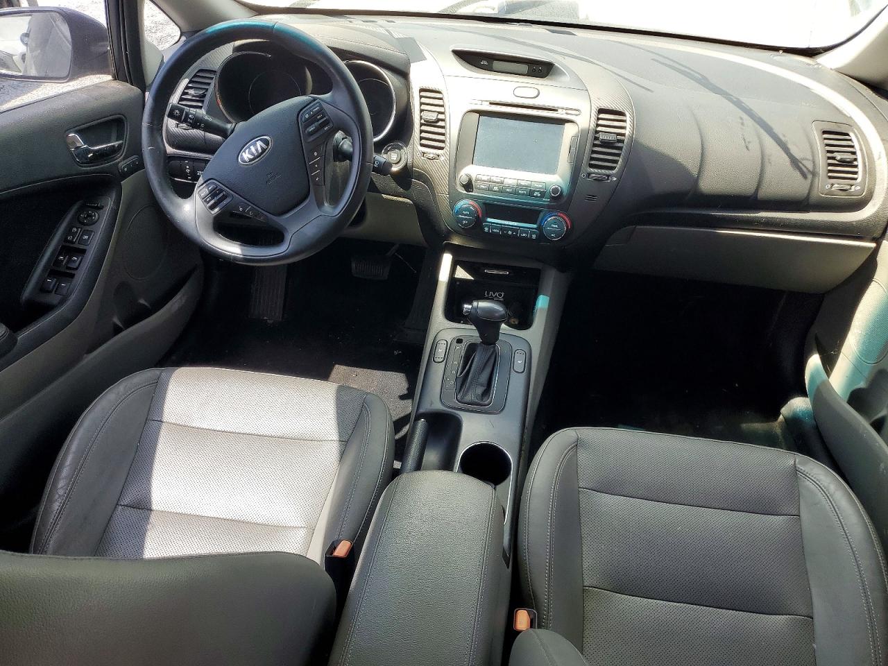2014 Kia Forte Ex Серый vin: KNAFZ4A81E5235333