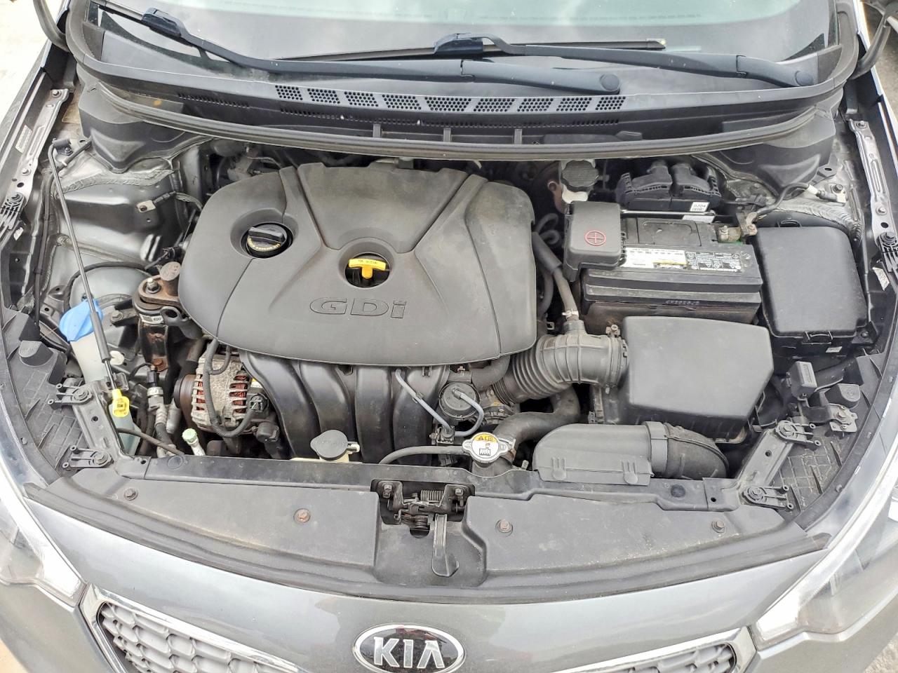 2015 Kia Forte Ex Gray vin: KNAFZ4A81F5344134