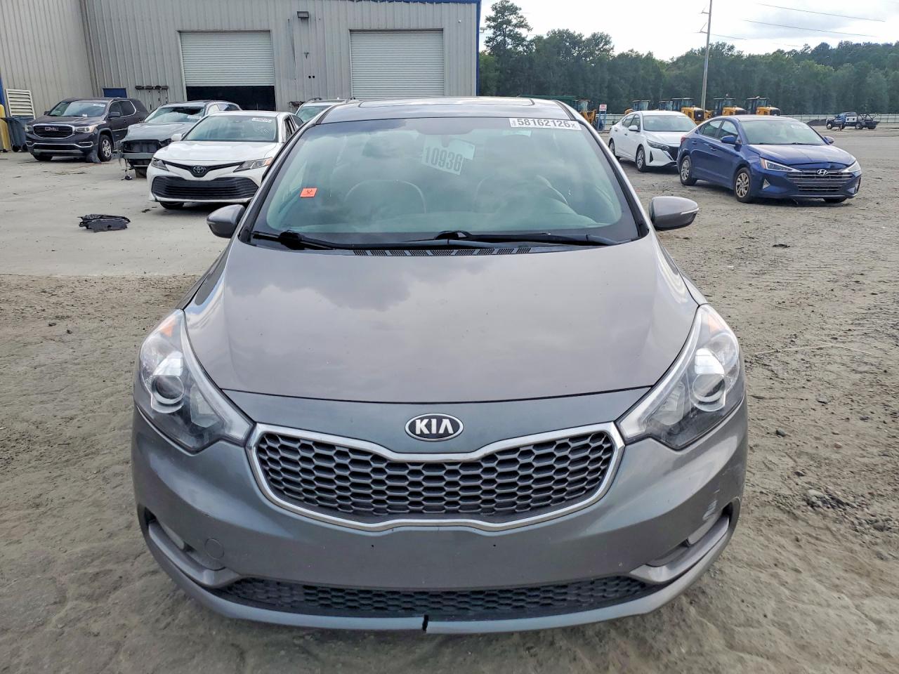 2015 Kia Forte Ex Gray vin: KNAFZ4A81F5344134