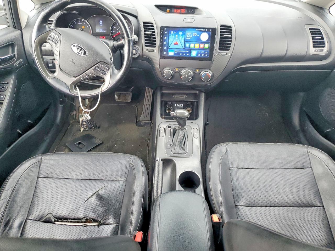 2015 Kia Forte Ex Gray vin: KNAFZ4A81F5344134