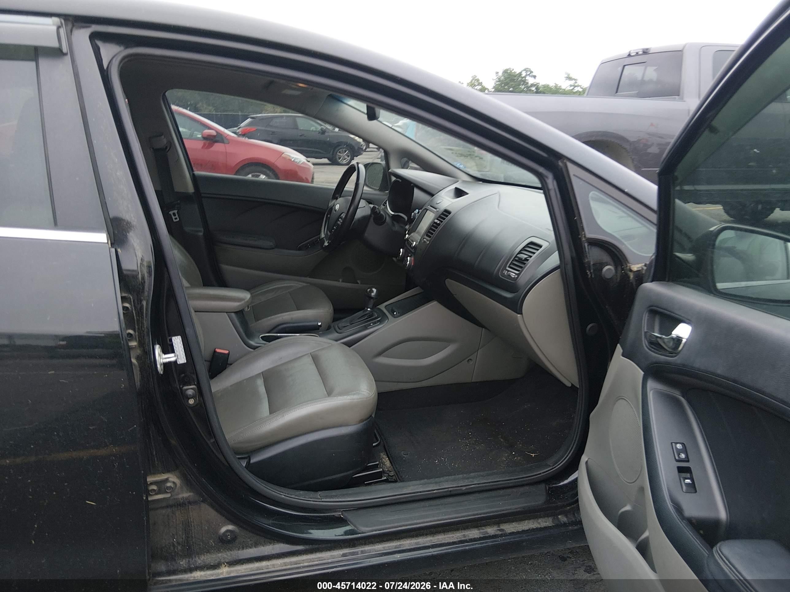2014 Kia Forte Ex Black vin: KNAFZ4A82E5066293