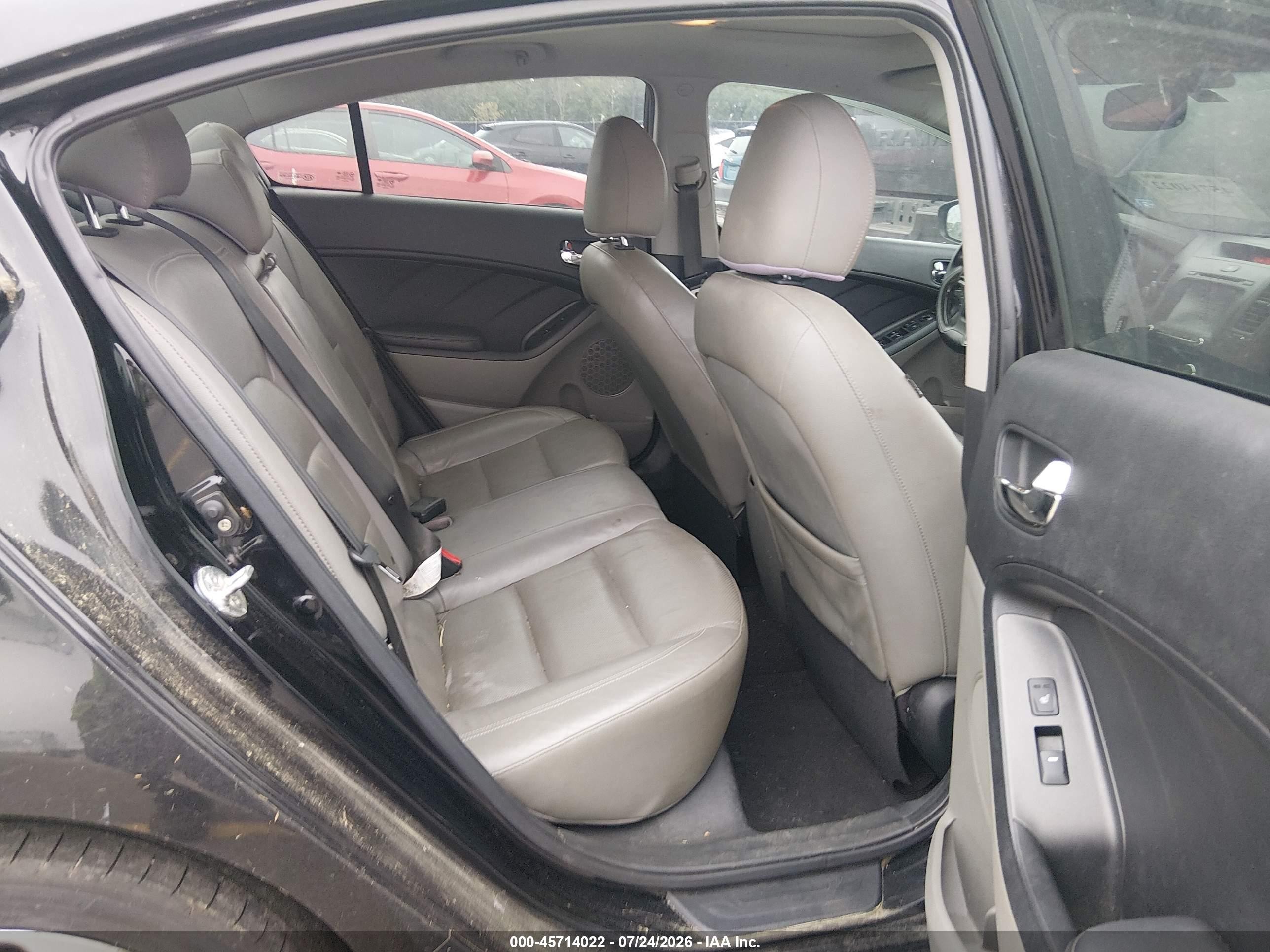 2014 Kia Forte Ex Black vin: KNAFZ4A82E5066293