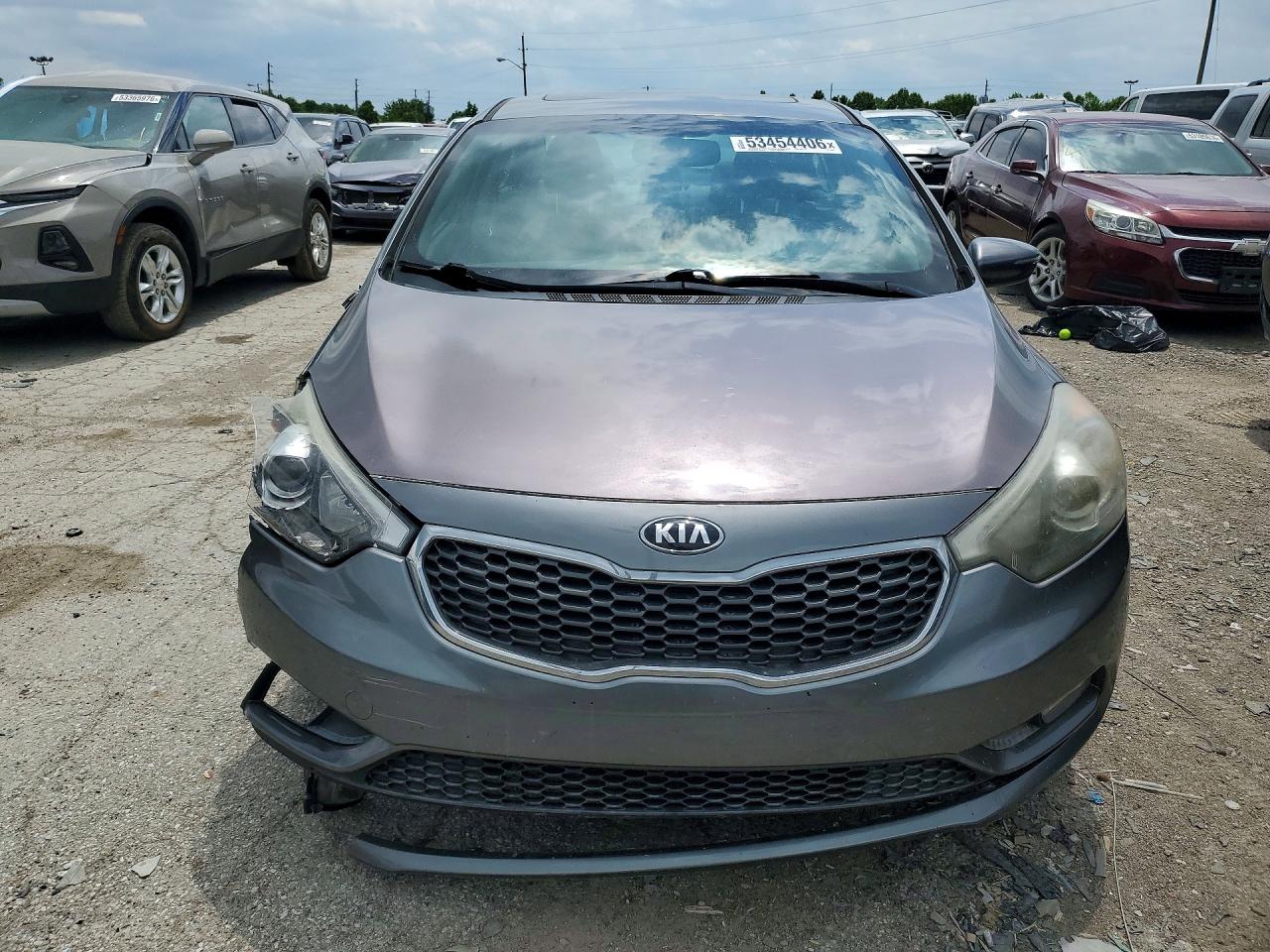 2015 Kia Forte Ex Gray vin: KNAFZ4A82F5268262