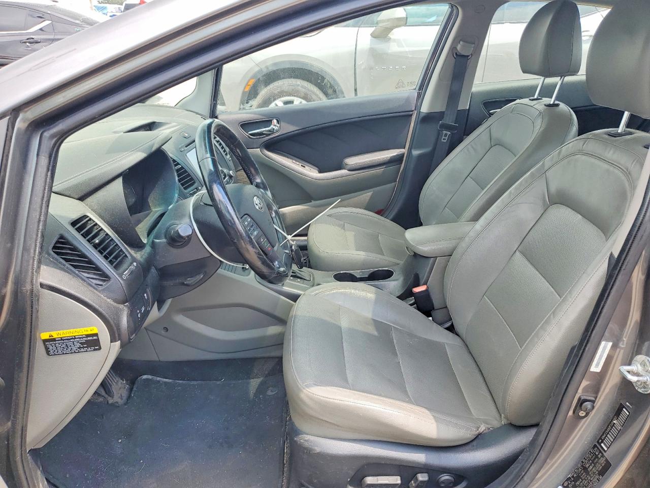 2015 Kia Forte Ex Gray vin: KNAFZ4A82F5268262
