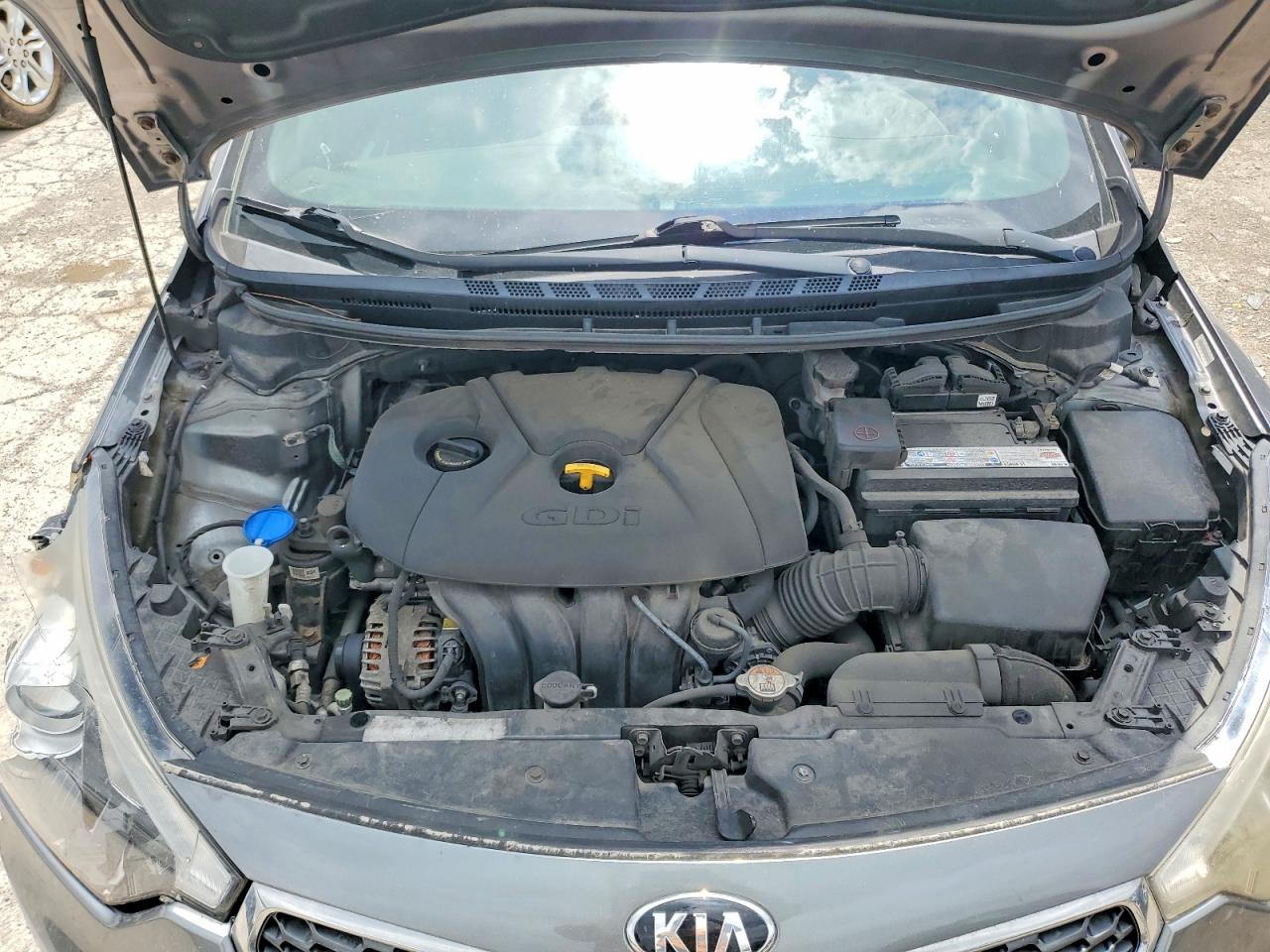 2015 Kia Forte Ex Gray vin: KNAFZ4A82F5268262