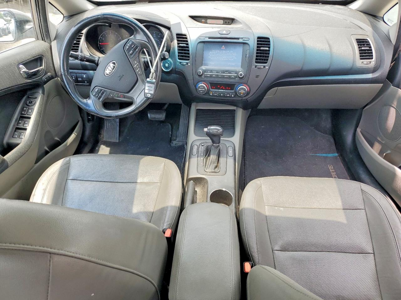 2015 Kia Forte Ex Gray vin: KNAFZ4A82F5268262