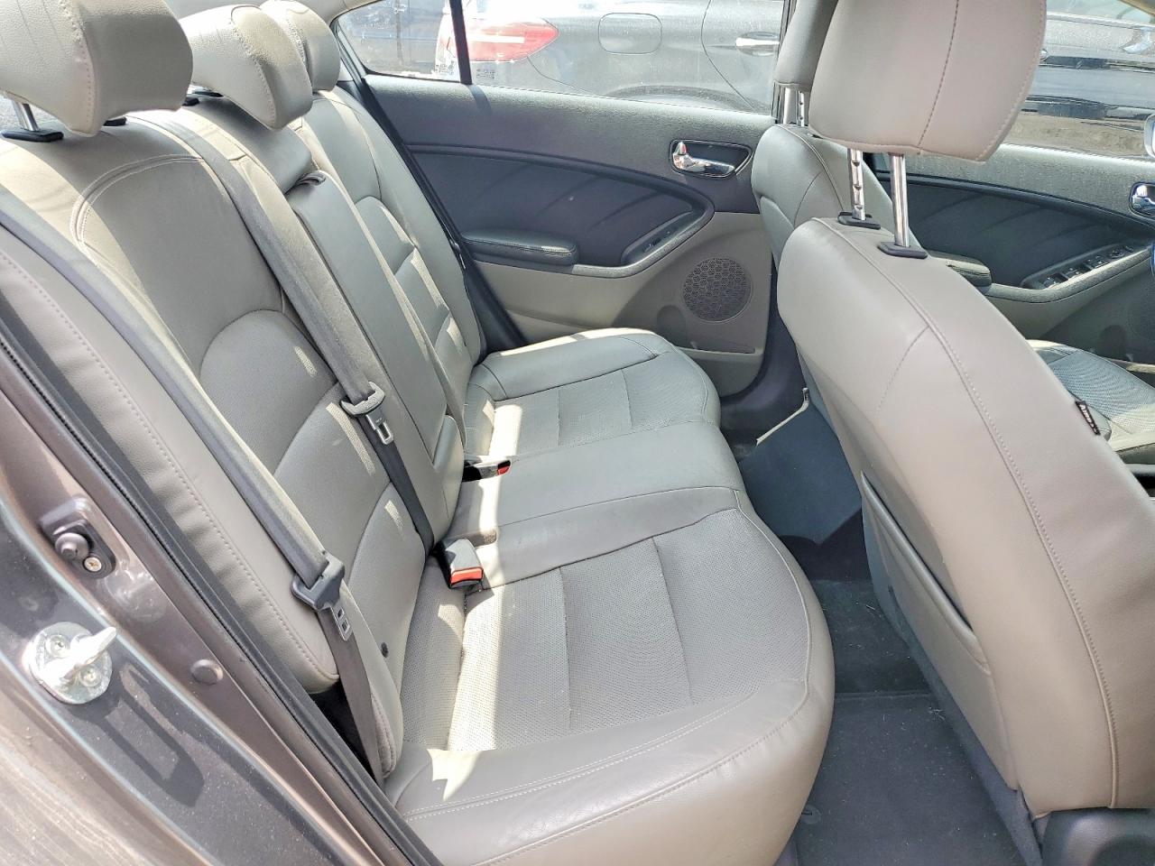 2015 Kia Forte Ex Gray vin: KNAFZ4A82F5268262