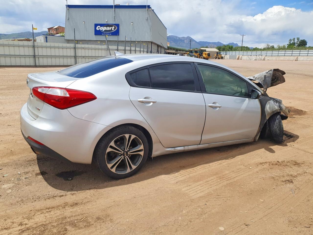 2015 Kia Forte Ex Silver vin: KNAFZ4A82F5283537
