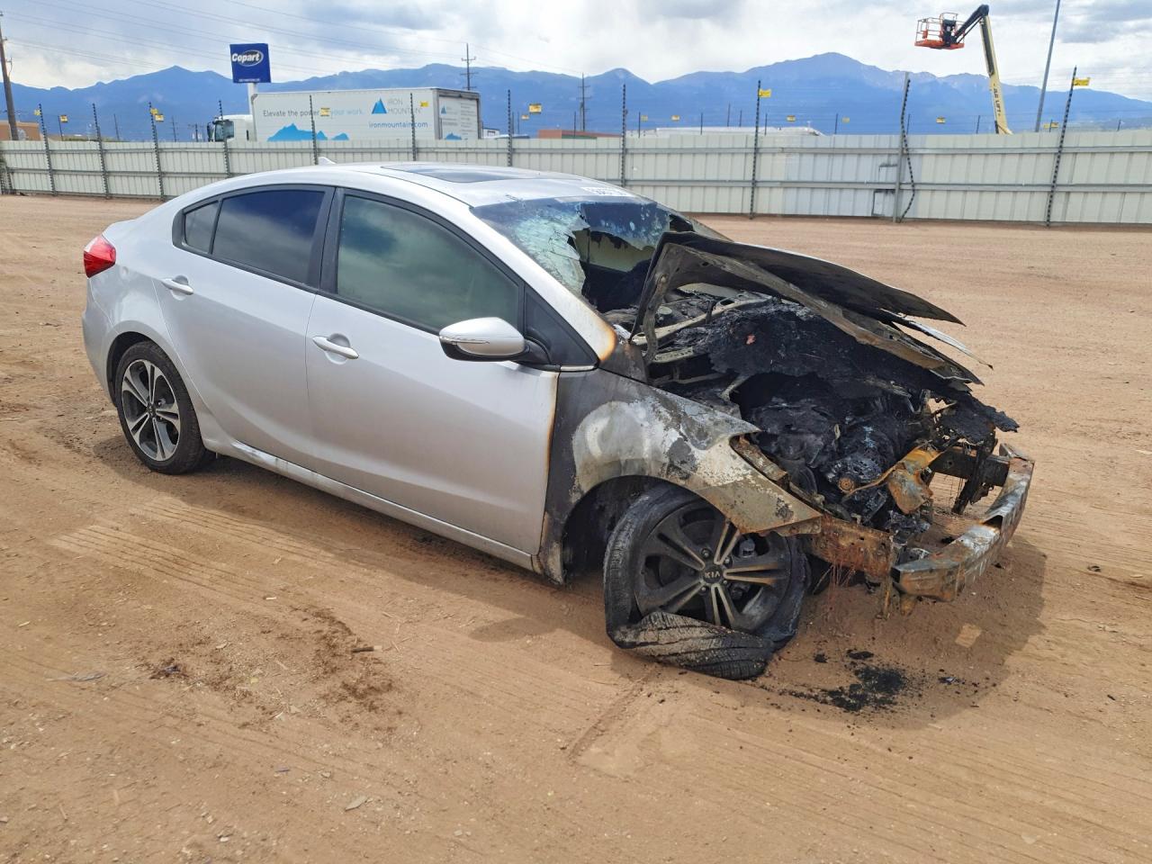 2015 Kia Forte Ex Silver vin: KNAFZ4A82F5283537