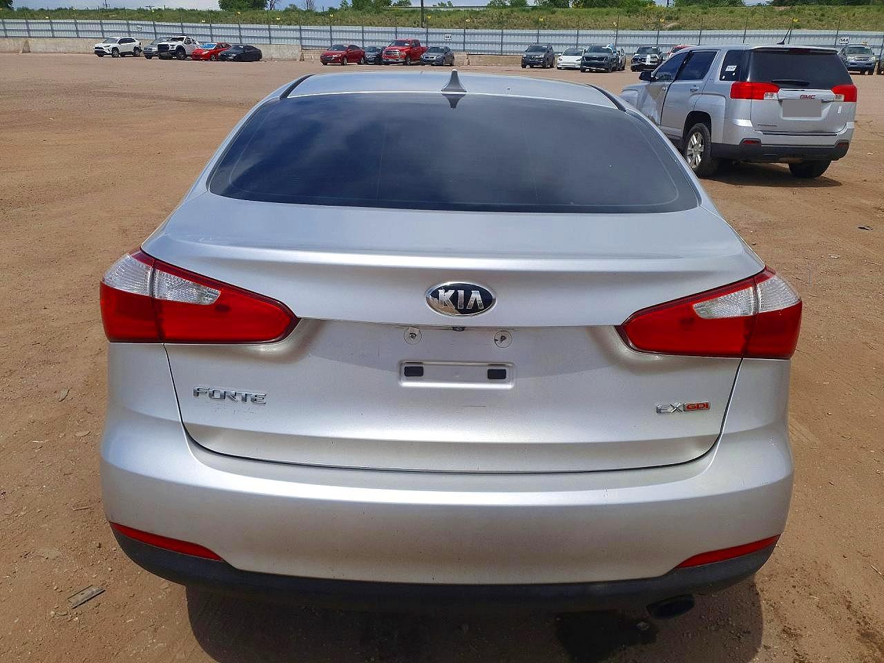 2015 Kia Forte Ex Silver vin: KNAFZ4A82F5283537