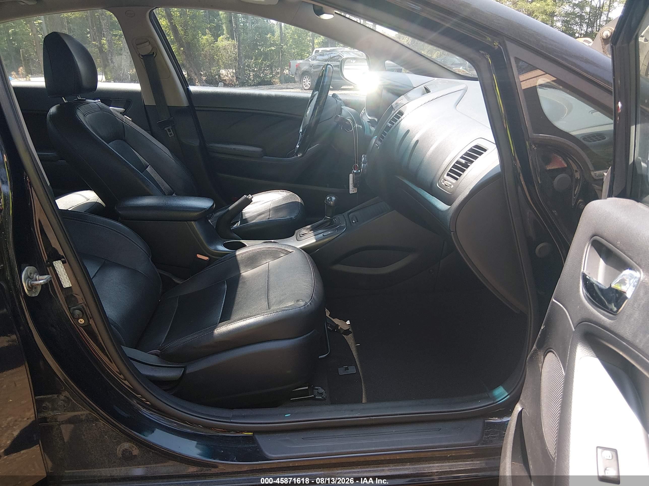 2014 Kia Forte Ex Black vin: KNAFZ4A83E5128302