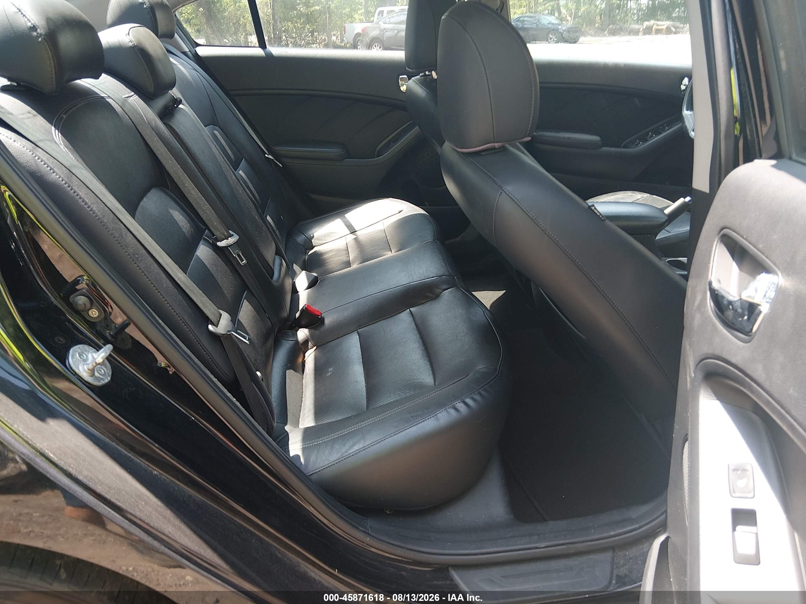 2014 Kia Forte Ex Black vin: KNAFZ4A83E5128302