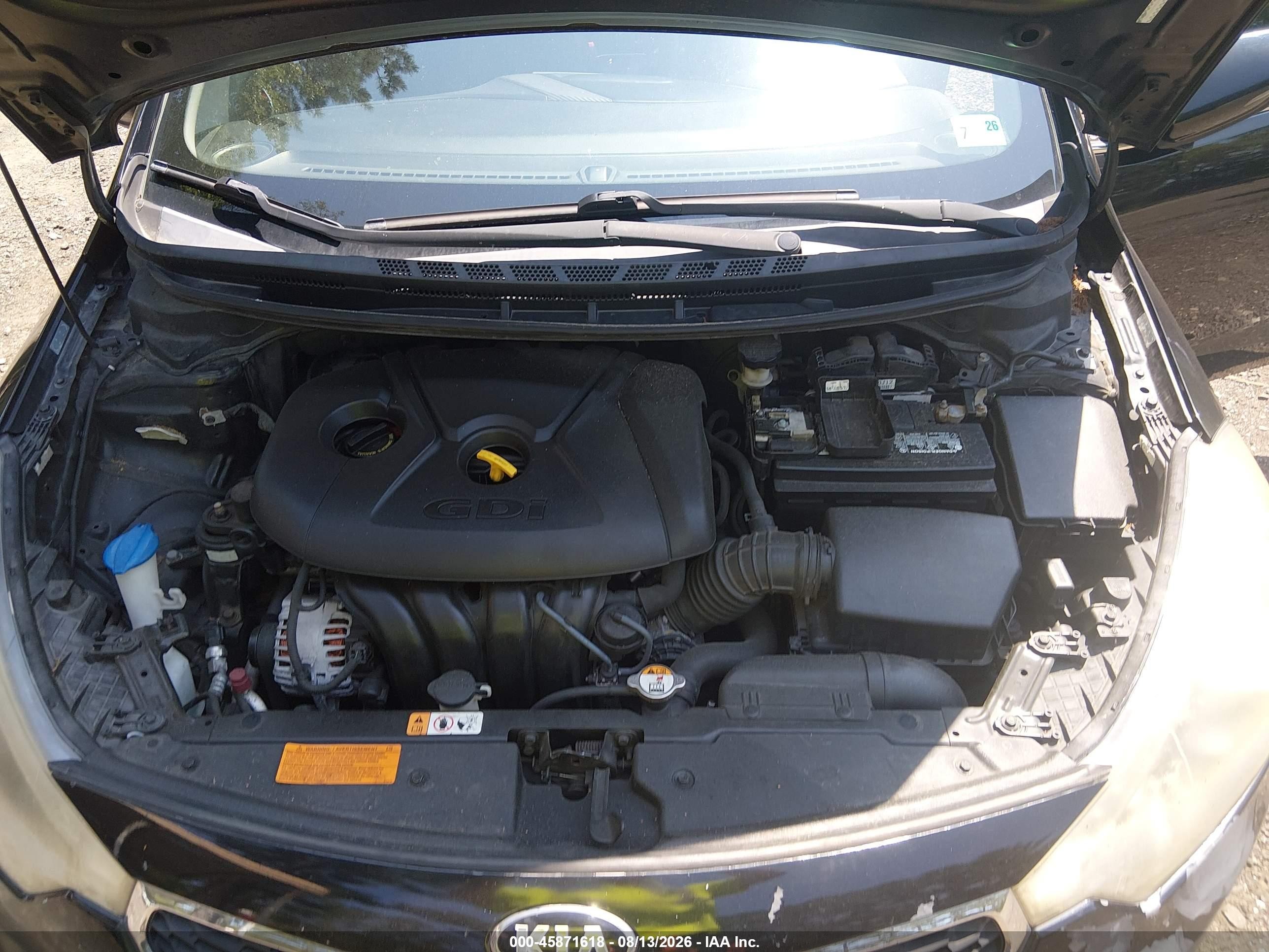 2014 Kia Forte Ex Black vin: KNAFZ4A83E5128302