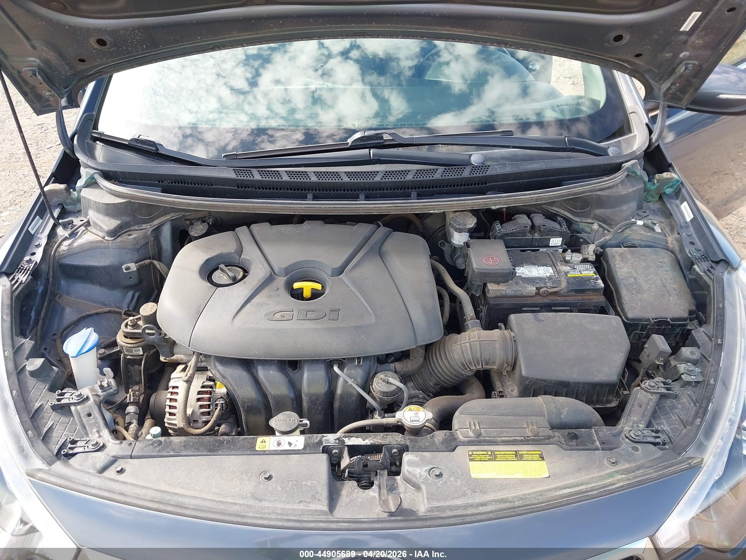 2014 Kia Forte Ex Серый vin: KNAFZ4A83E5161512