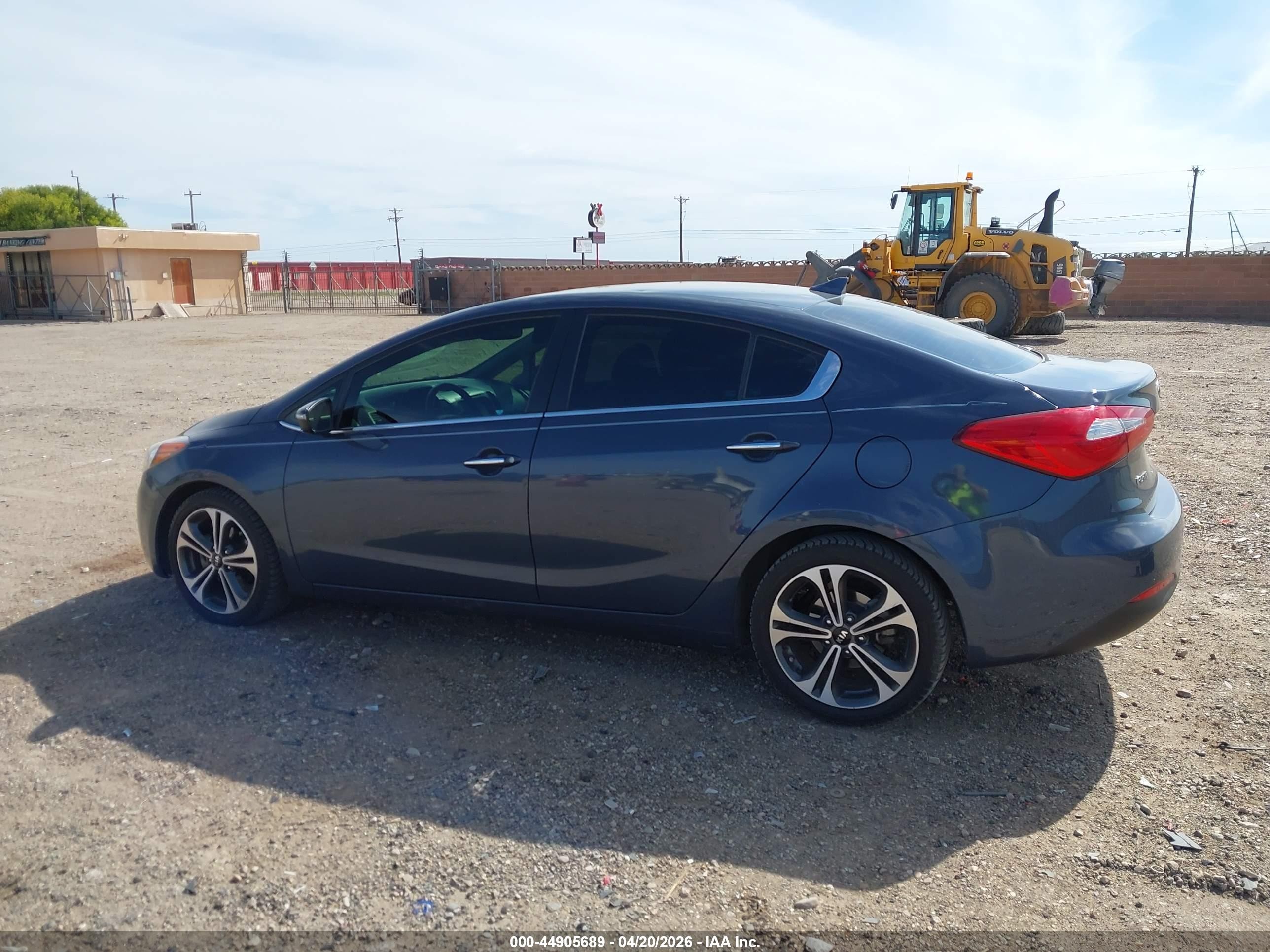 2014 Kia Forte Ex Серый vin: KNAFZ4A83E5161512