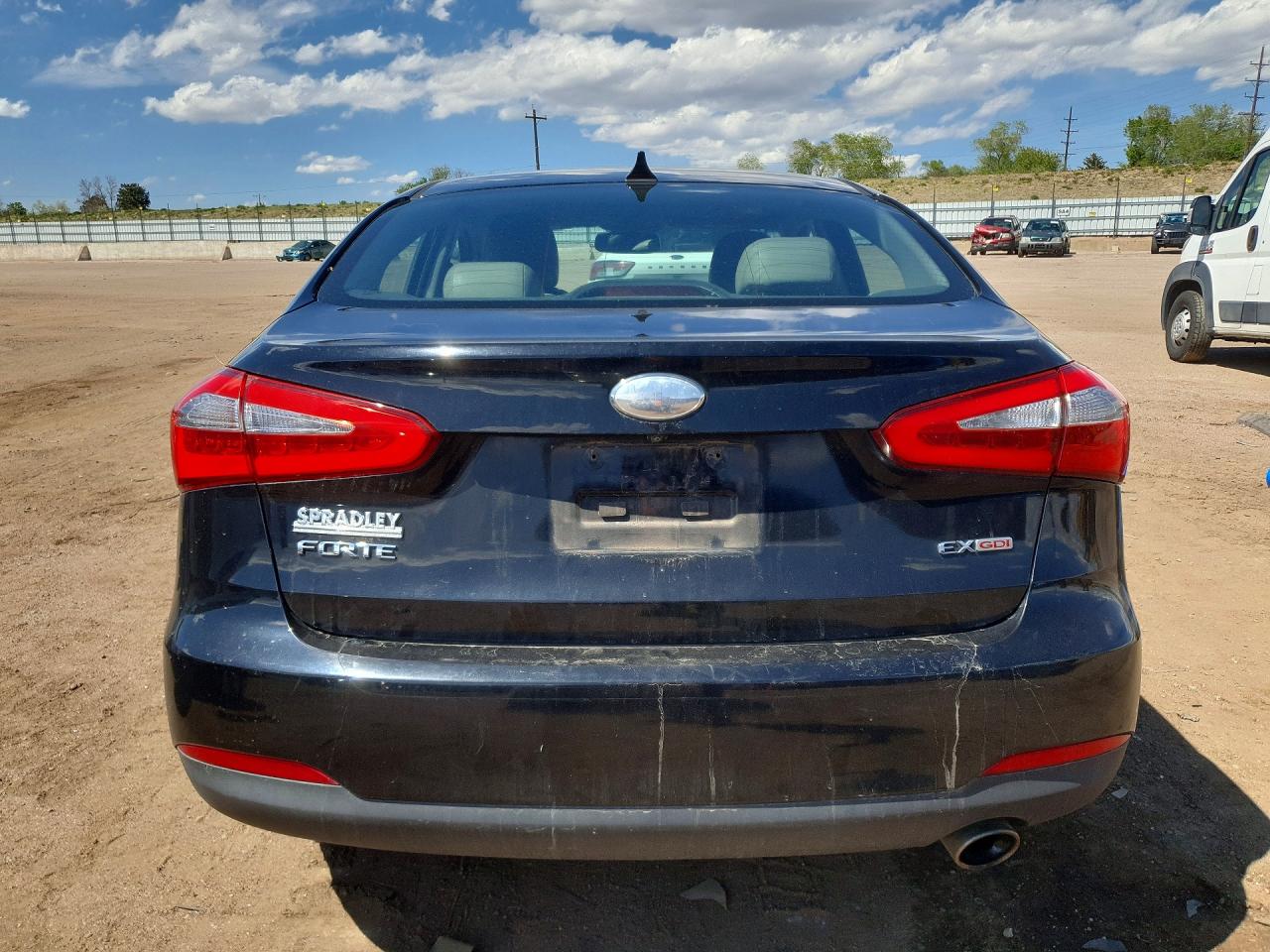 2014 Kia Forte Ex Black vin: KNAFZ4A85E5174262
