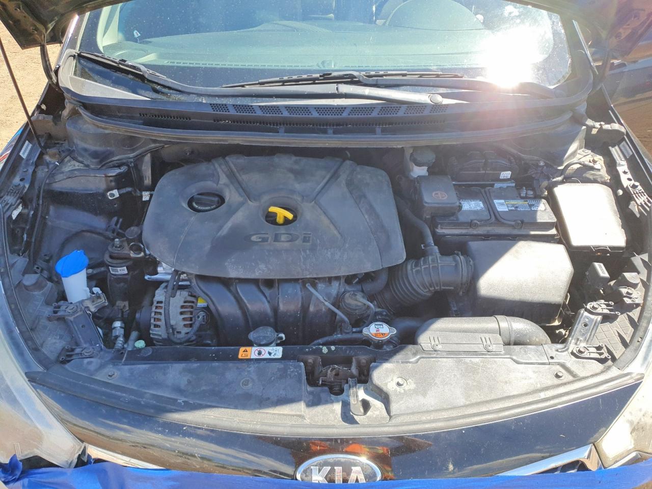 2014 Kia Forte Ex Black vin: KNAFZ4A85E5174262