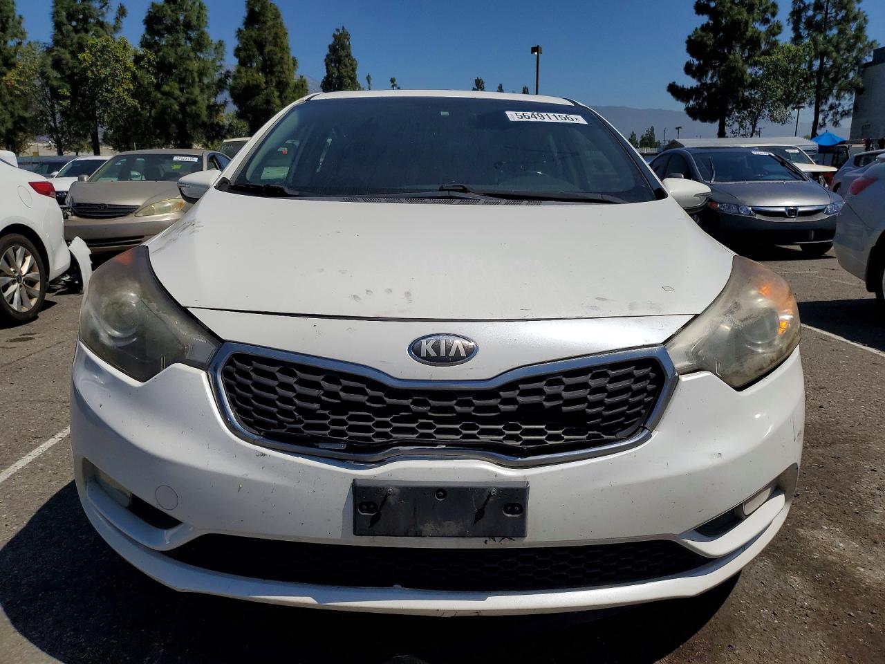 2014 Kia Forte Ex White vin: KNAFZ4A86E5084635