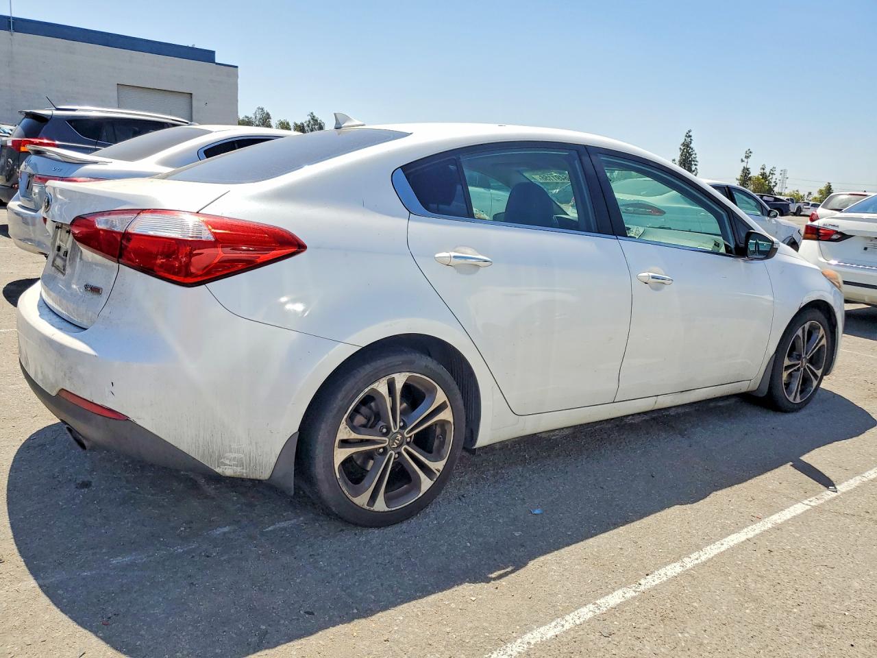 2014 Kia Forte Ex White vin: KNAFZ4A86E5084635