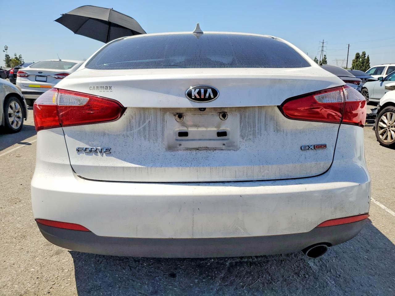 2014 Kia Forte Ex White vin: KNAFZ4A86E5084635