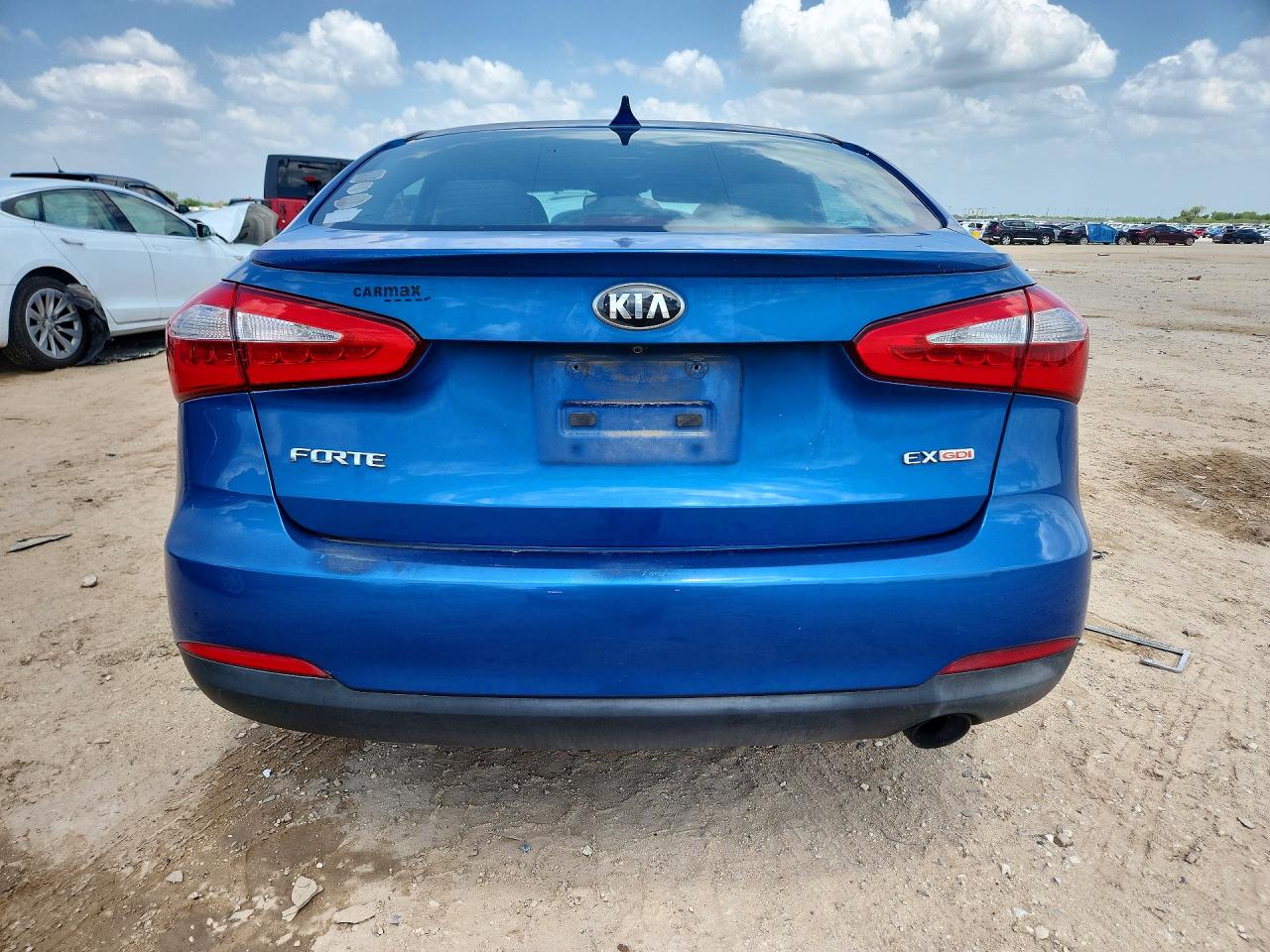 2015 Kia Forte Blue vin: KNAFZ4A87F5307315