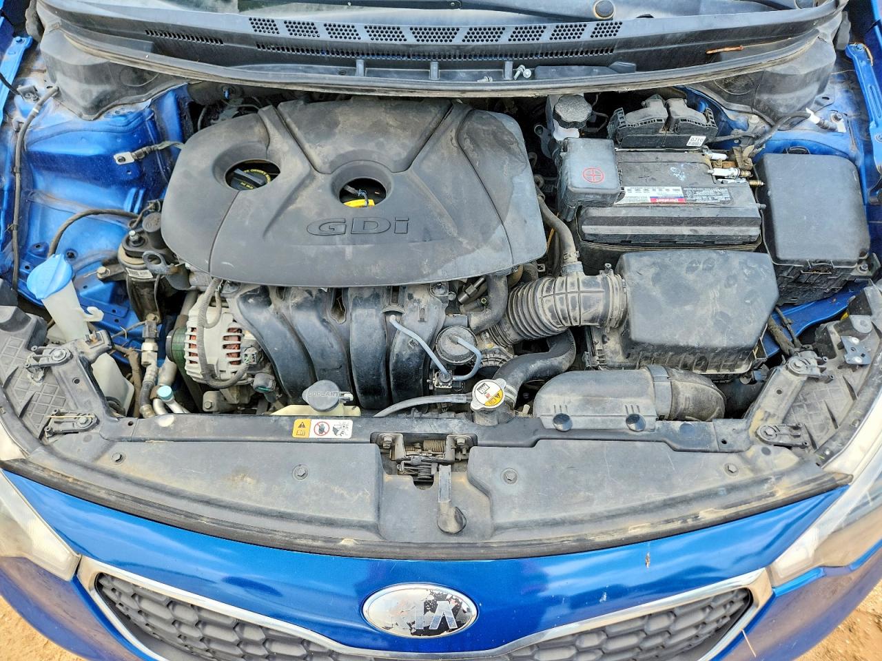 2015 Kia Forte Blue vin: KNAFZ4A87F5307315
