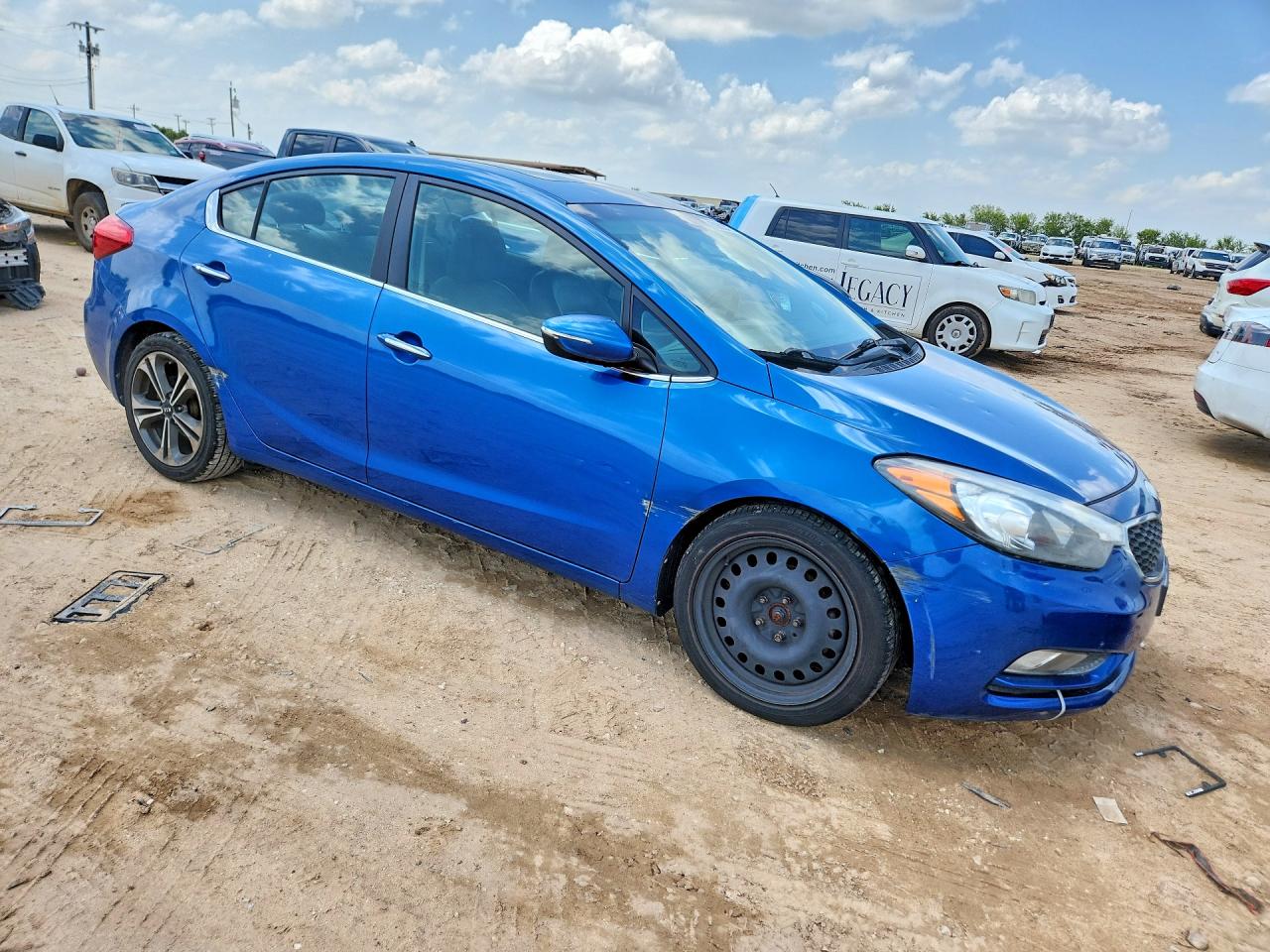 2015 Kia Forte Blue vin: KNAFZ4A87F5307315