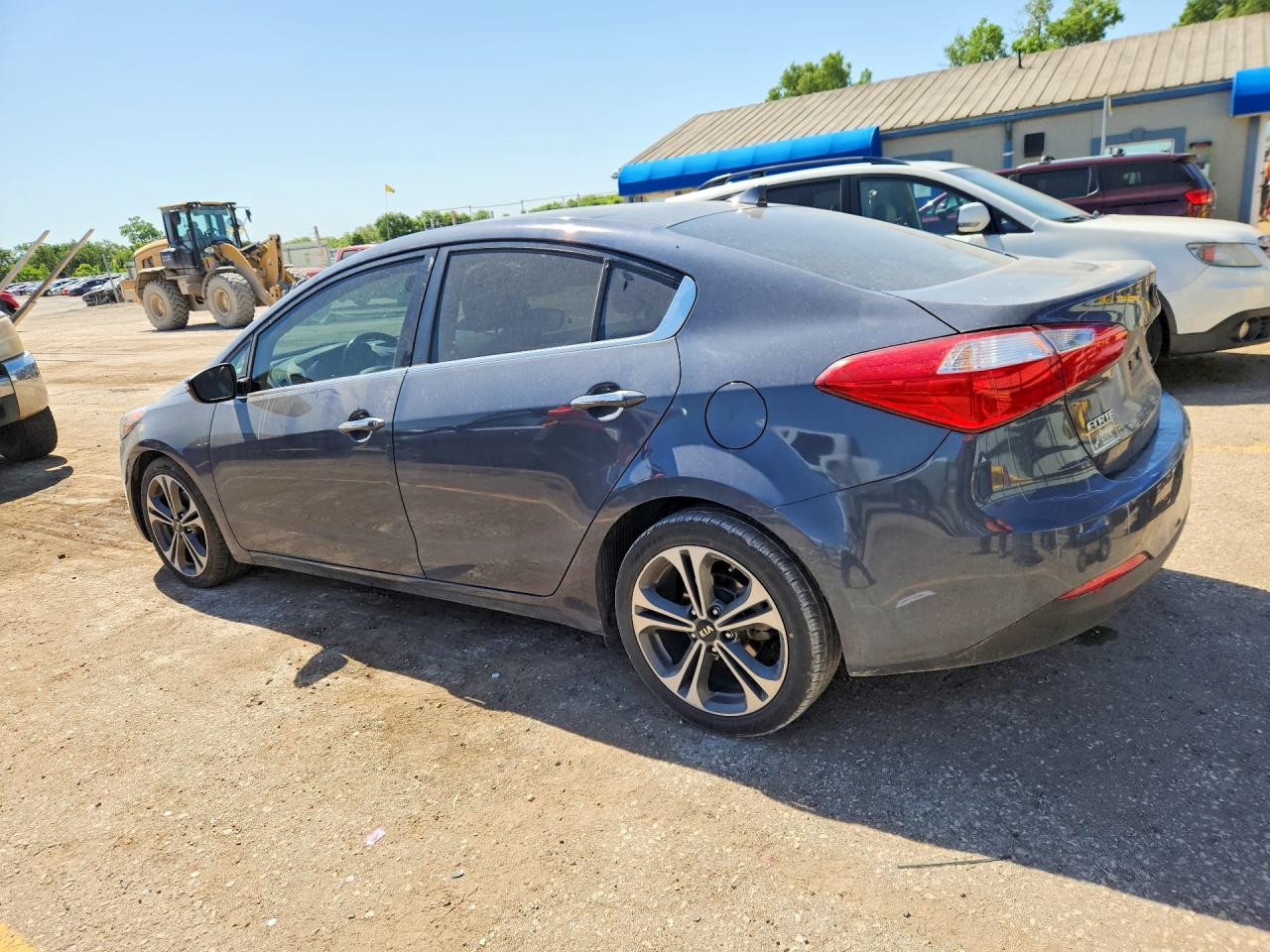 2015 Kia Forte Ex Gray vin: KNAFZ4A87F5339441