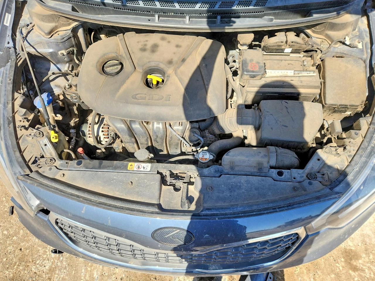 2015 Kia Forte Ex Gray vin: KNAFZ4A87F5339441