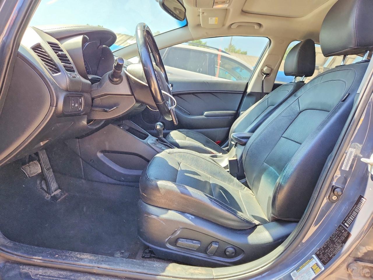 2015 Kia Forte Ex Gray vin: KNAFZ4A87F5339441