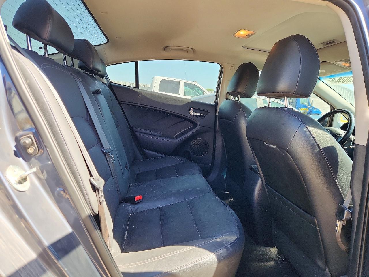 2015 Kia Forte Ex Gray vin: KNAFZ4A87F5339441