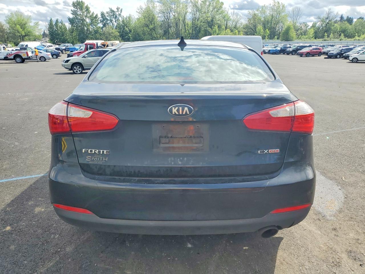 2014 Kia Forte Ex Черный vin: KNAFZ4A88E5069389