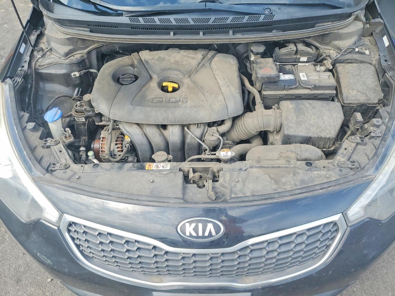 2014 Kia Forte Ex Черный vin: KNAFZ4A88E5069389