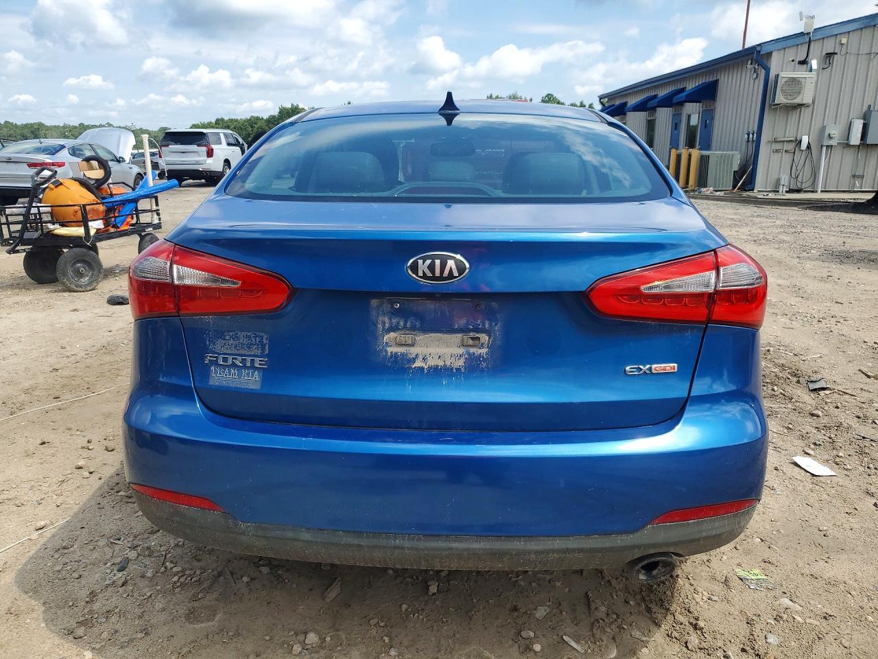2015 Kia Forte Ex Blue vin: KNAFZ4A88F5265169