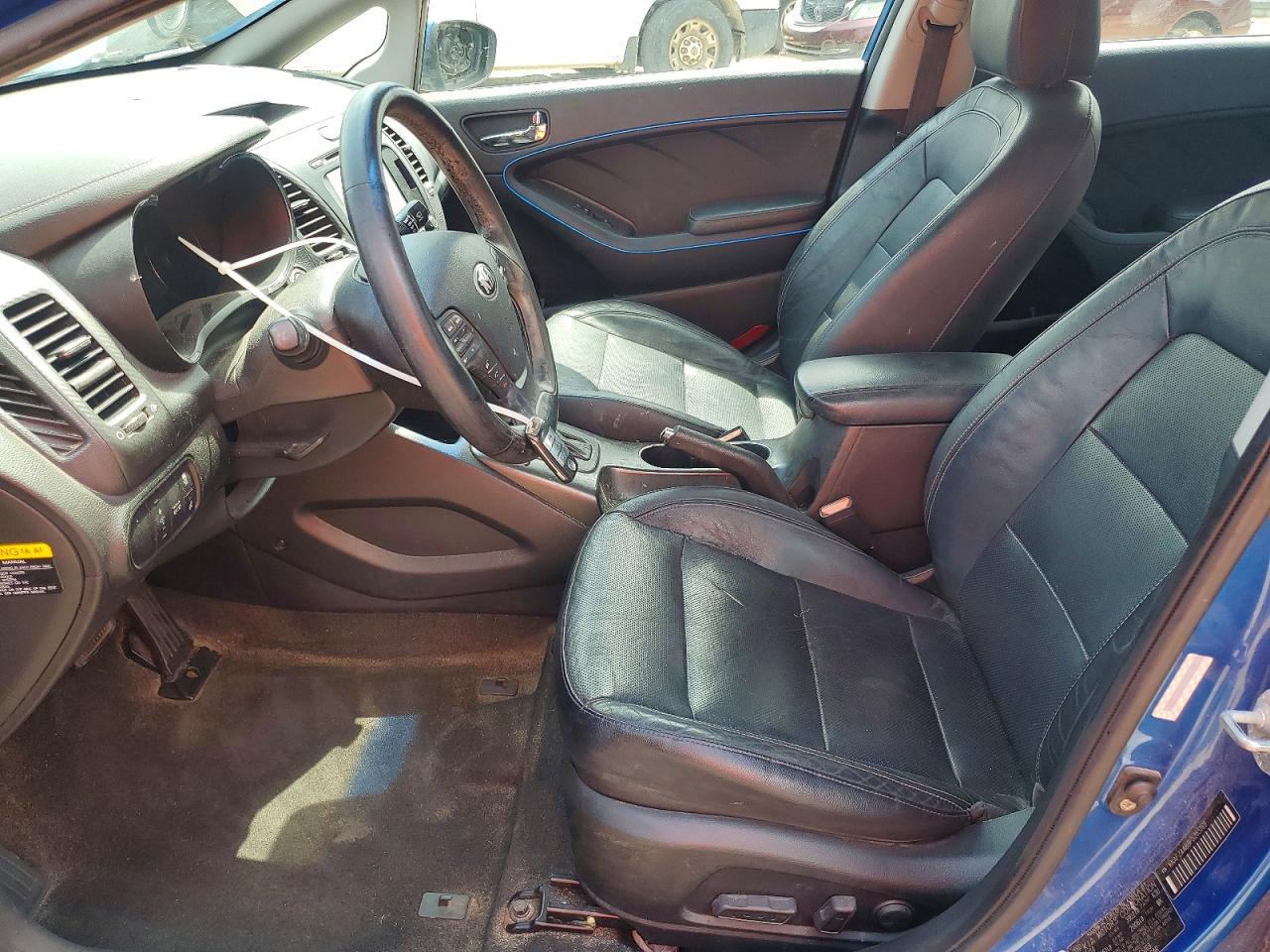 2015 Kia Forte Ex Blue vin: KNAFZ4A88F5265169