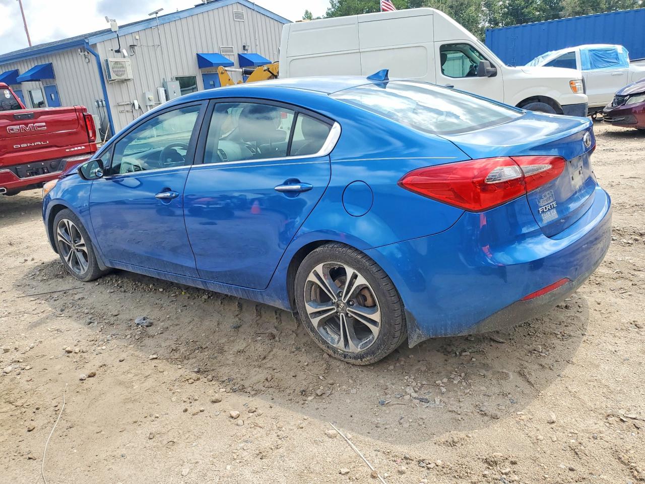 2015 Kia Forte Ex Blue vin: KNAFZ4A88F5265169