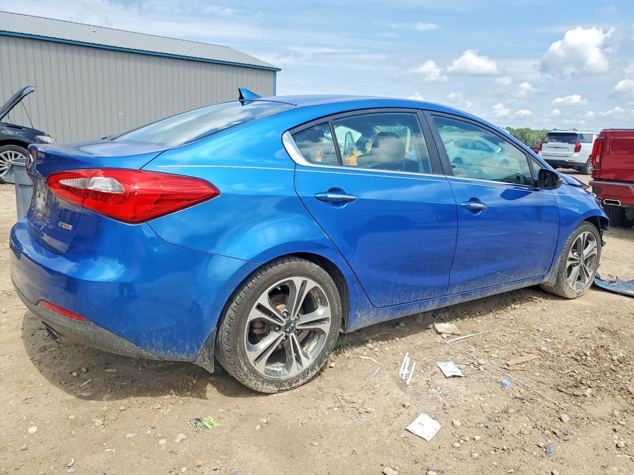 2015 Kia Forte Ex Blue vin: KNAFZ4A88F5265169