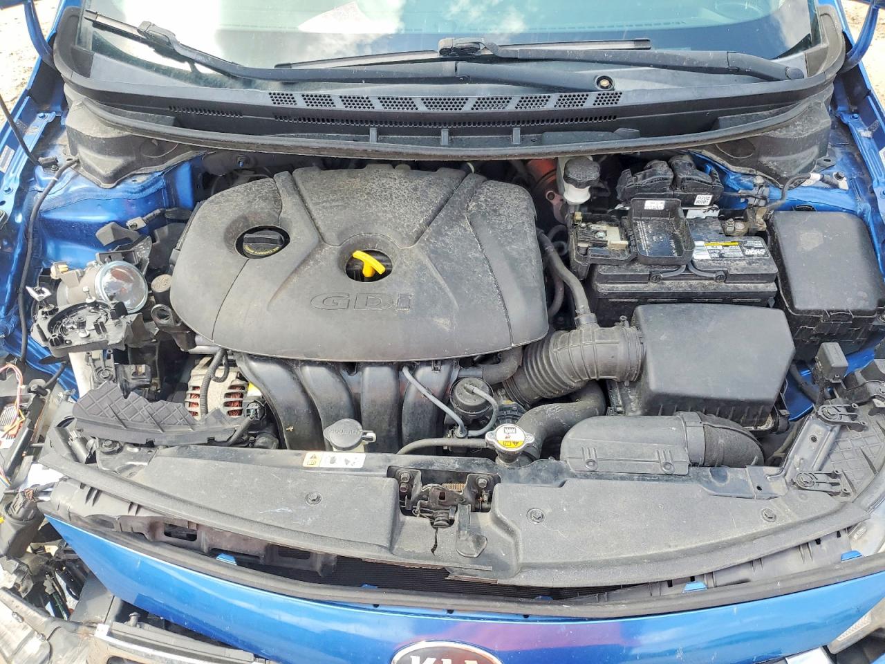 2015 Kia Forte Ex Blue vin: KNAFZ4A88F5265169