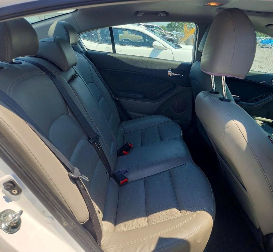 2014 Kia Forte Ex White vin: KNAFZ4A89E5050723