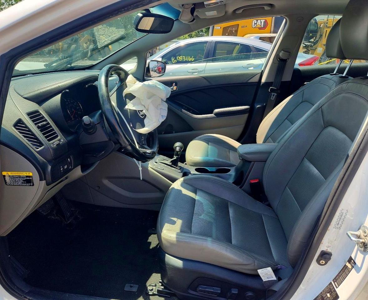 2014 Kia Forte Ex White vin: KNAFZ4A89E5050723