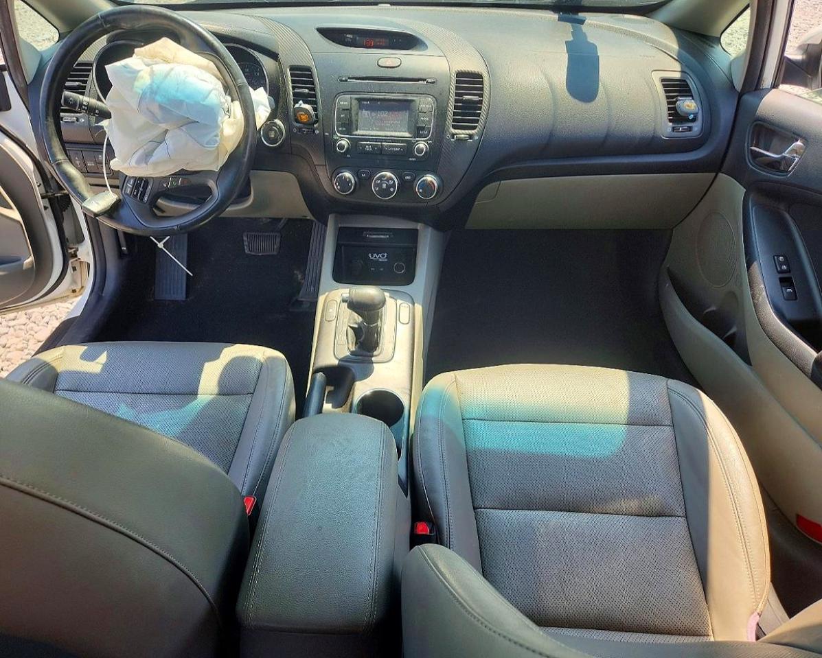 2014 Kia Forte Ex White vin: KNAFZ4A89E5050723