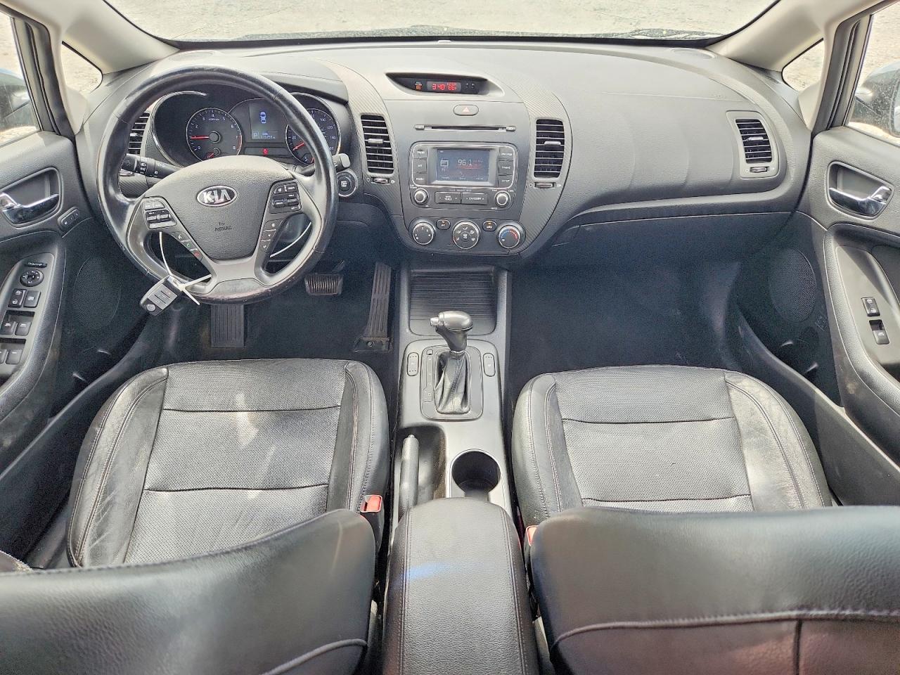 2014 Kia Forte Ex Серый vin: KNAFZ4A89E5079445