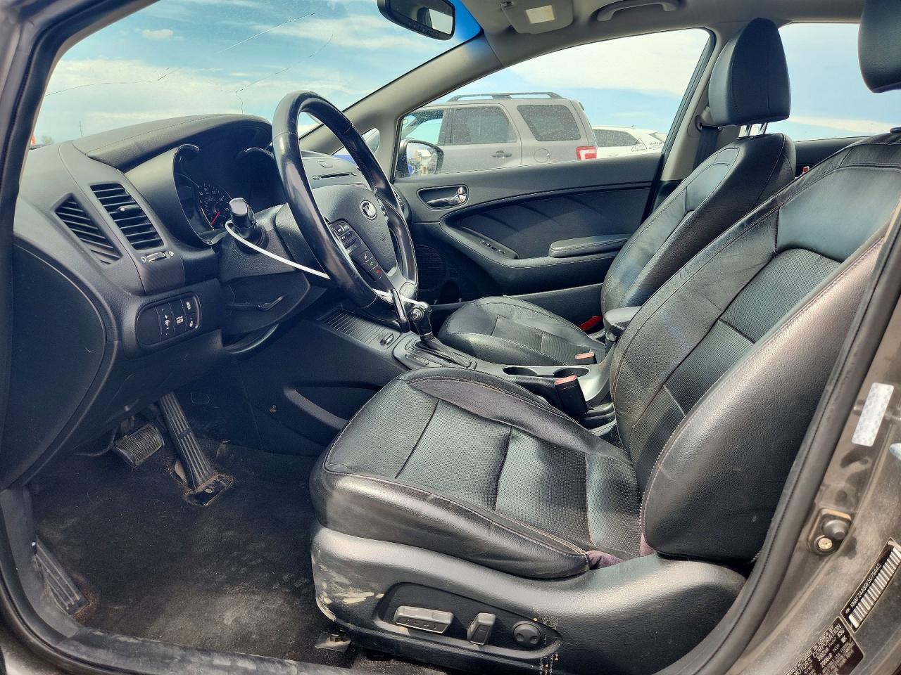 2014 Kia Forte Ex Серый vin: KNAFZ4A89E5079445