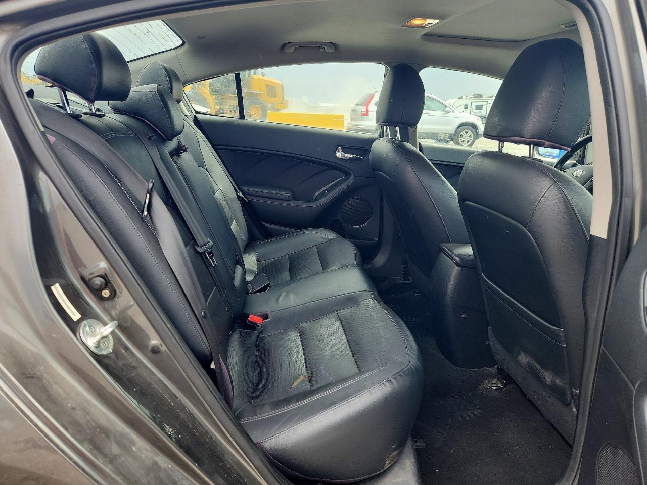 2014 Kia Forte Ex Серый vin: KNAFZ4A89E5079445