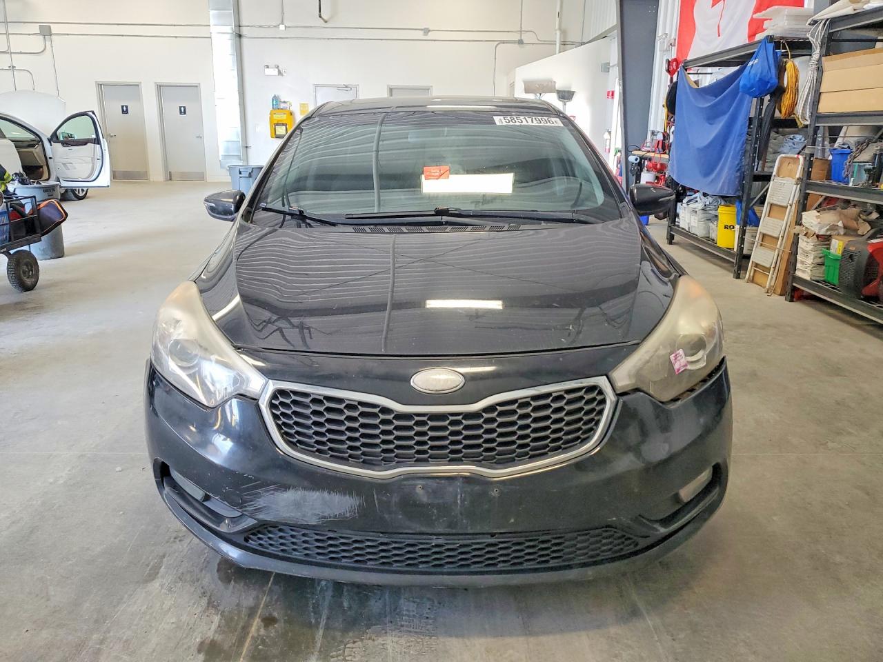 2014 Kia Forte Ex Черный vin: KNAFZ4A8XE5054697