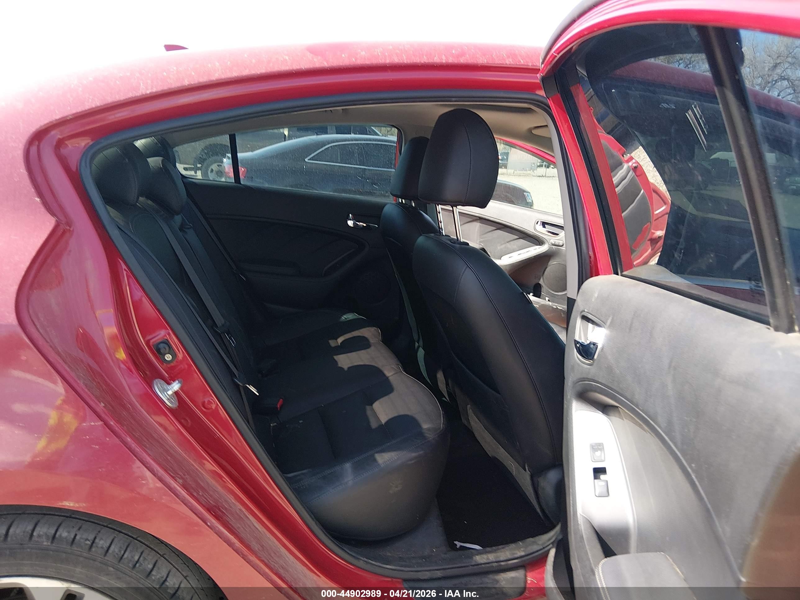 2014 Kia Forte Ex Red vin: KNAFZ4A8XE5116289