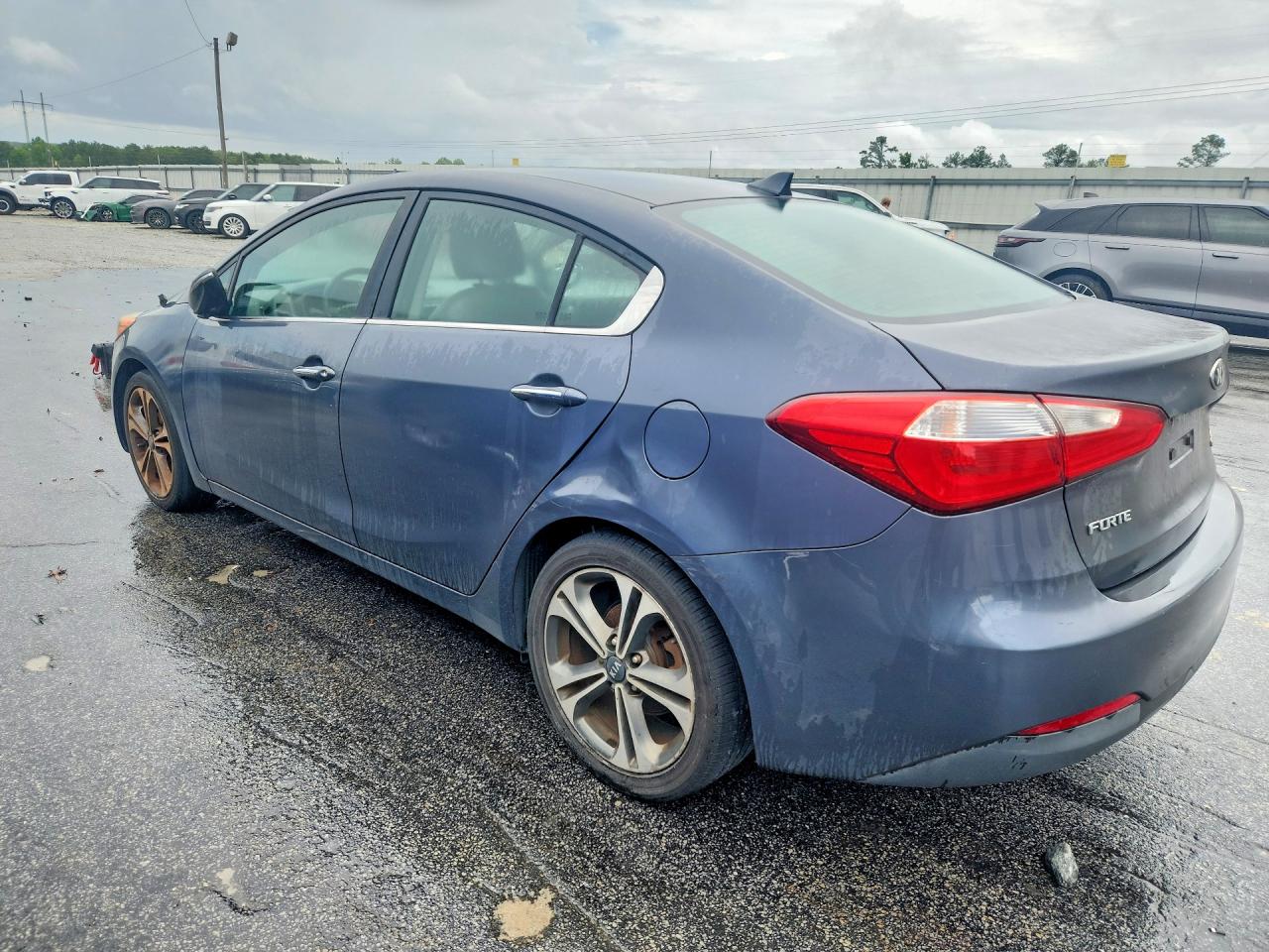 2015 Kia Forte Ex Серый vin: KNAFZ4A8XF5263665
